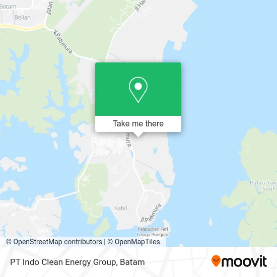 PT Indo Clean Energy Group map