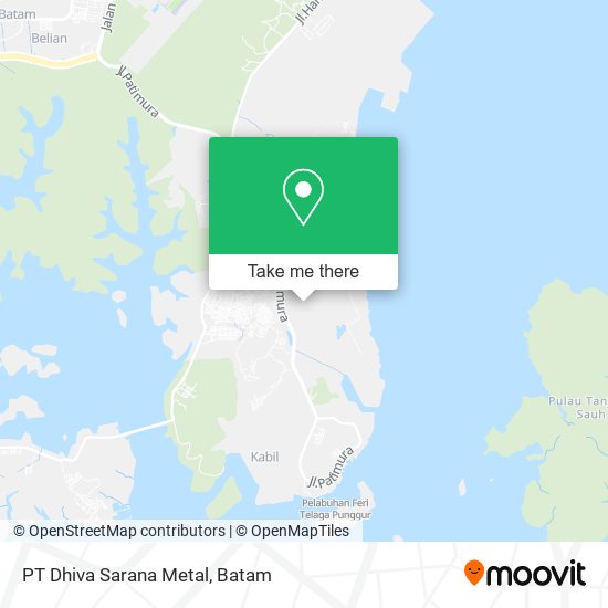 PT Dhiva Sarana Metal map