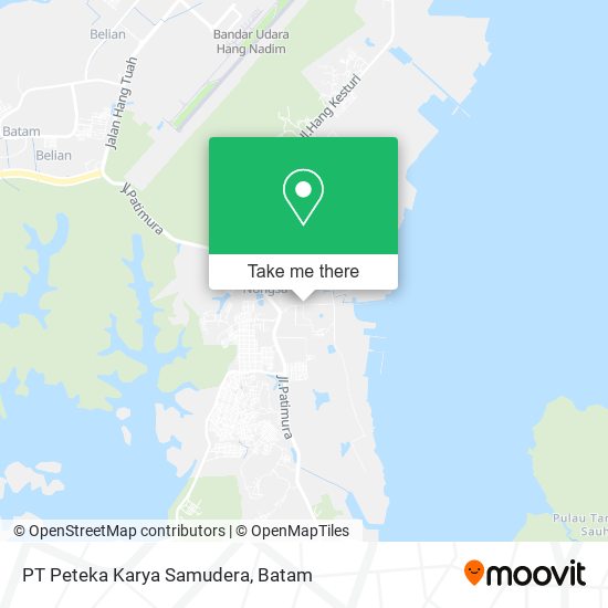 PT Peteka Karya Samudera map