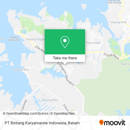 PT Bintang Karyamarine Indonesia map