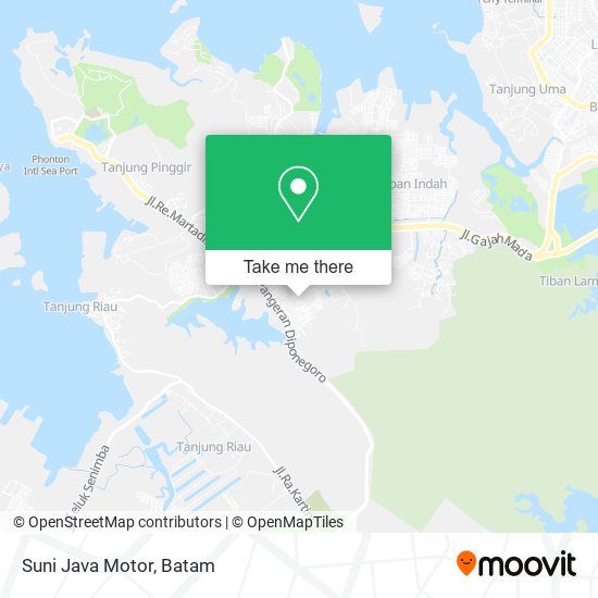 Suni Java Motor map