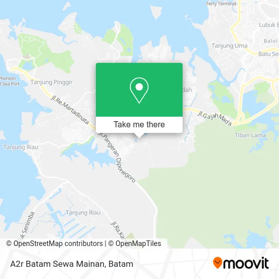 A2r Batam Sewa Mainan map