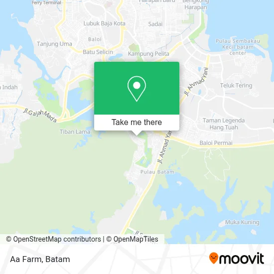 Aa Farm map