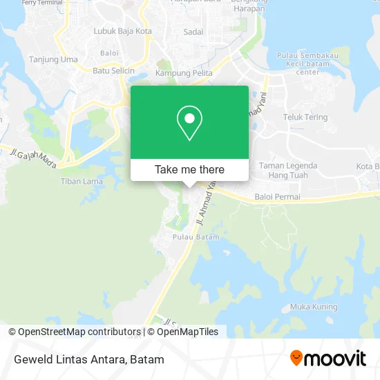 Geweld Lintas Antara map