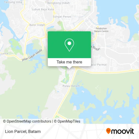 Lion Parcel map