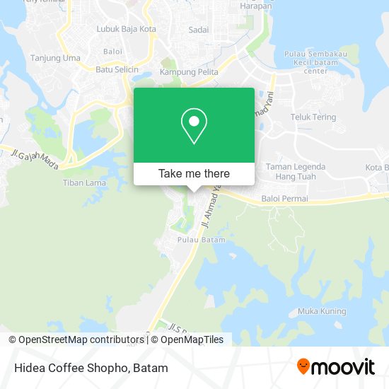 Hidea Coffee Shopho map