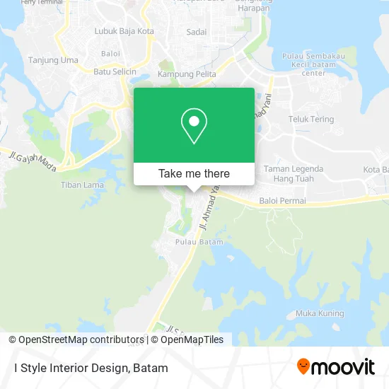 I Style Interior Design map