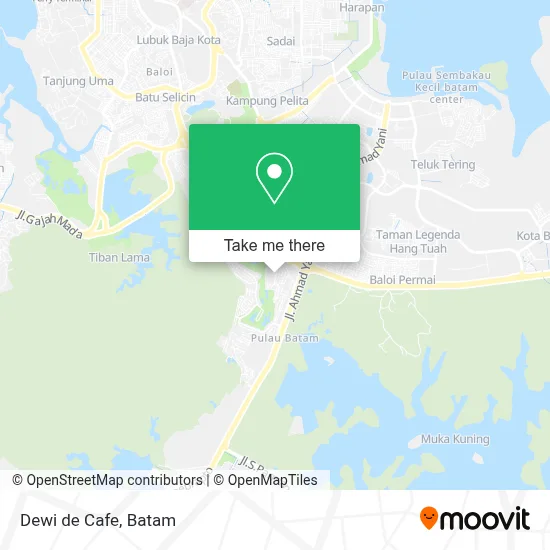 Dewi de Cafe map