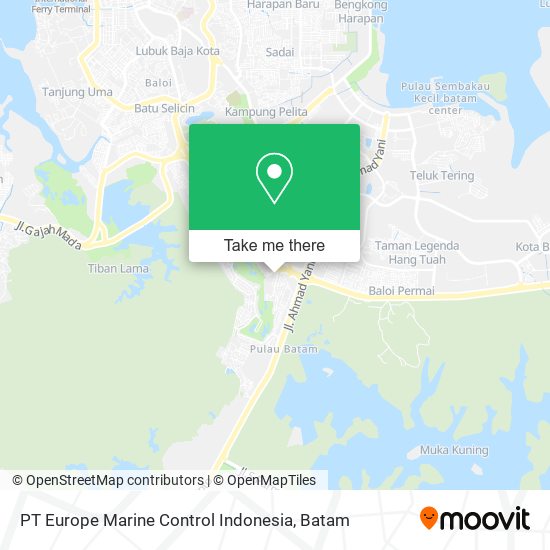 PT Europe Marine Control Indonesia map