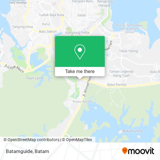 Batamguide map