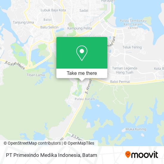 PT Primexindo Medika Indonesia map