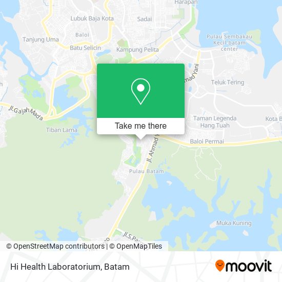Hi Health Laboratorium map