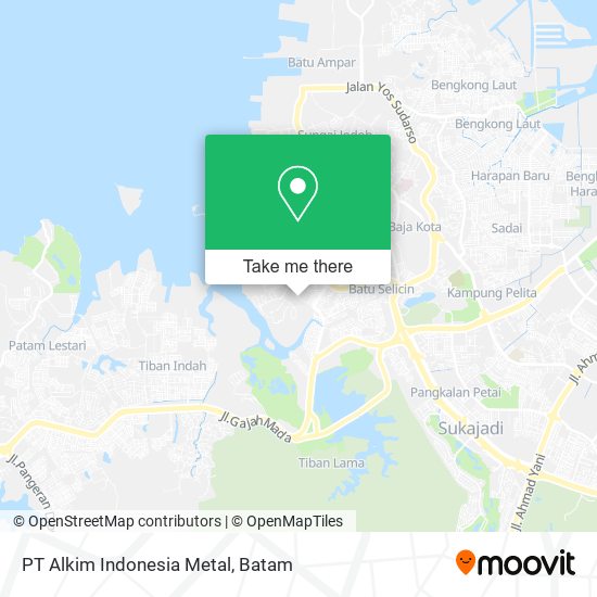 PT Alkim Indonesia Metal map