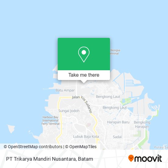 PT Trikarya Mandiri Nusantara map
