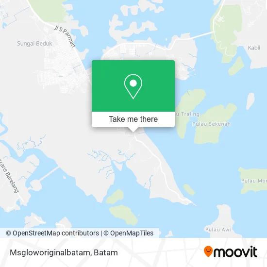 Msgloworiginalbatam map