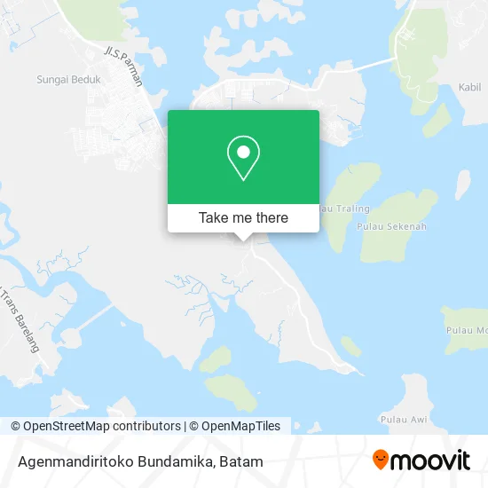Agenmandiritoko Bundamika map