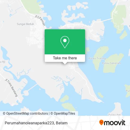 Perumahanoleanaparka223 map