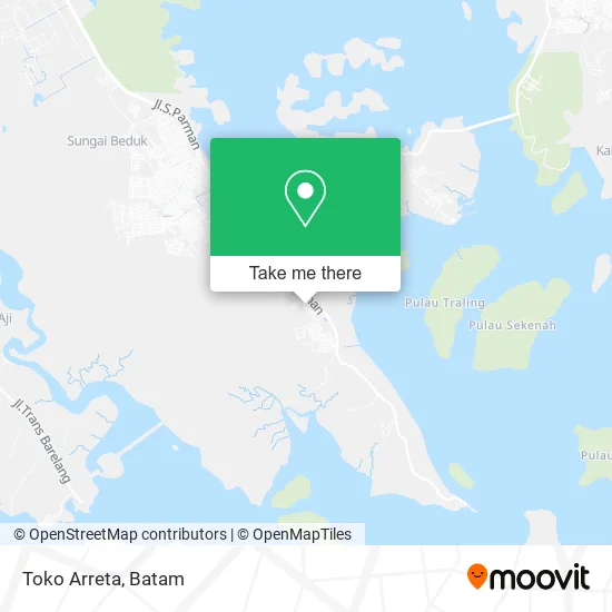 Toko Arreta map