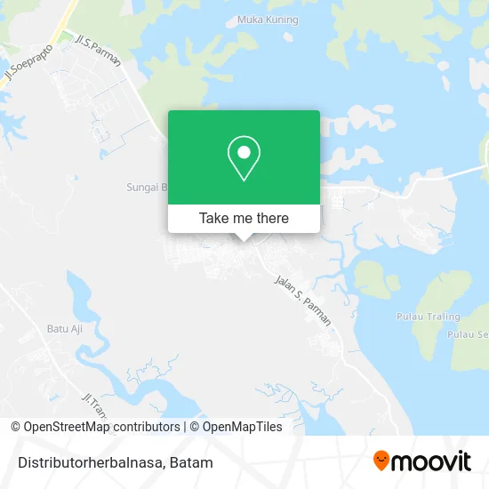 Distributorherbalnasa map