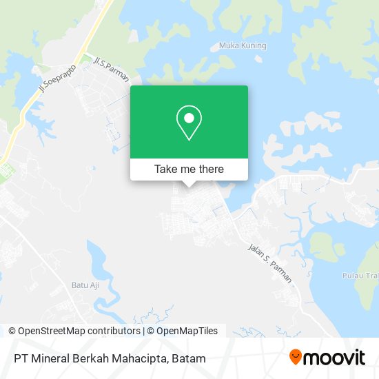 PT Mineral Berkah Mahacipta map