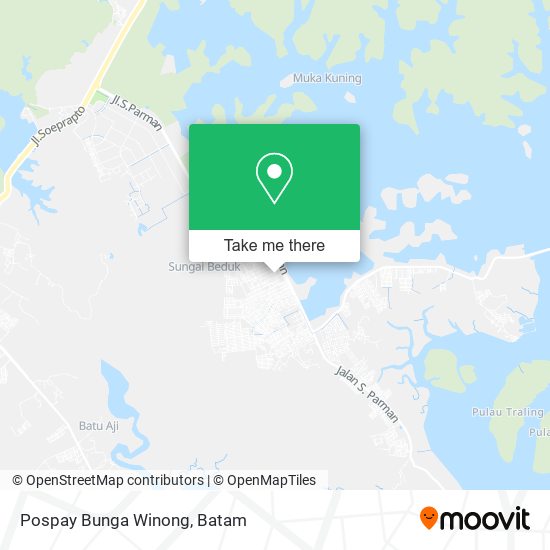 Pospay Bunga Winong map