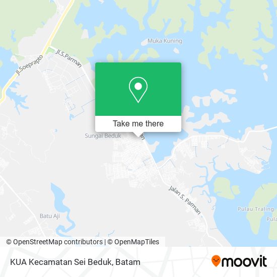 KUA Kecamatan Sei Beduk map