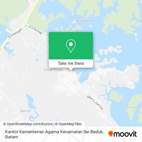Kantor Kementerian Agama Kecamatan Sei Beduk map