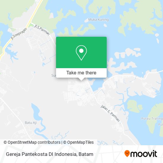 Gereja Pantekosta DI Indonesia map