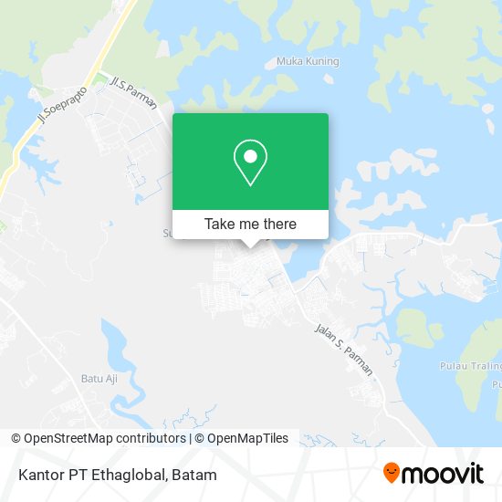 Kantor PT Ethaglobal map