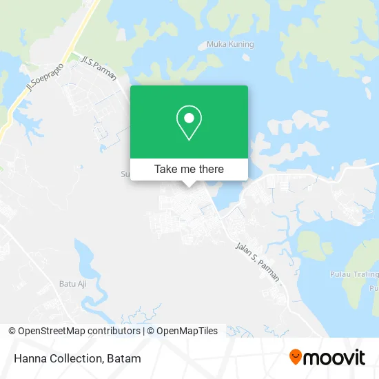 Hanna Collection map