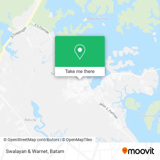 Swalayan & Warnet map