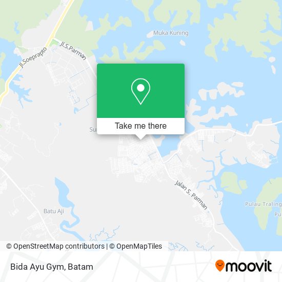 Bida Ayu Gym map