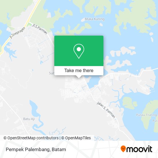 Pempek Palembang map