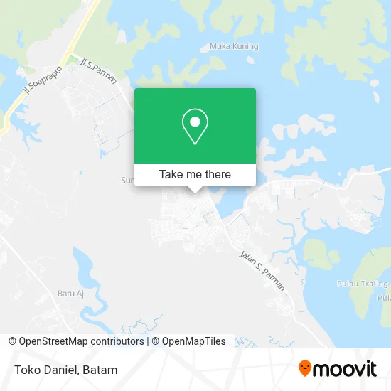 Toko Daniel map
