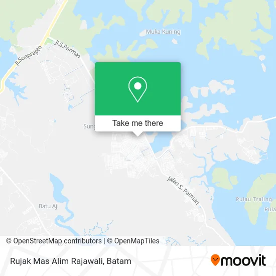 Rujak Mas Alim Rajawali map