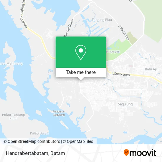Hendrabettabatam map