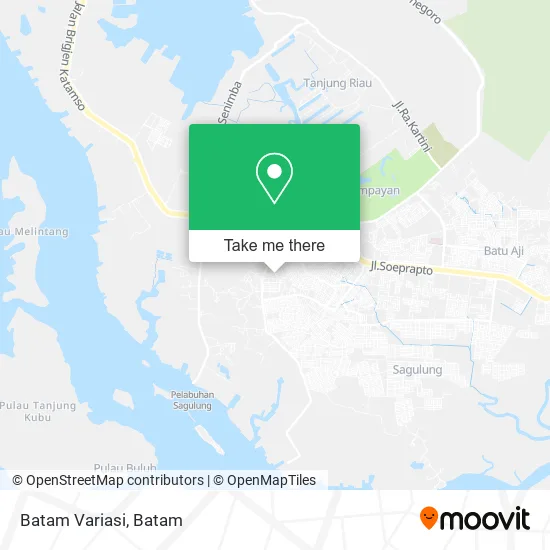 Batam Variasi map