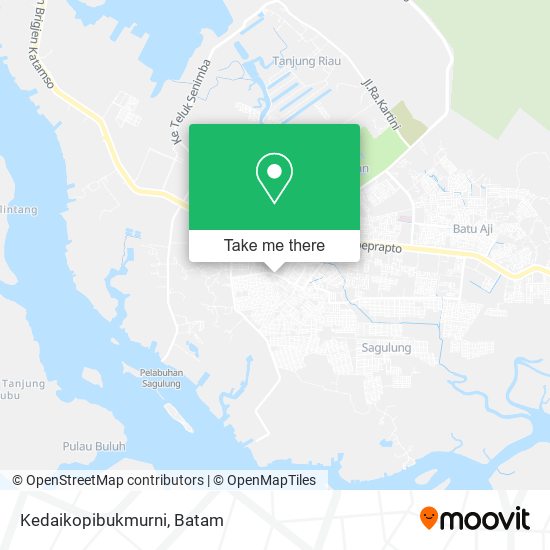 Kedaikopibukmurni map