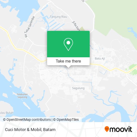 Cuci Motor & Mobil map
