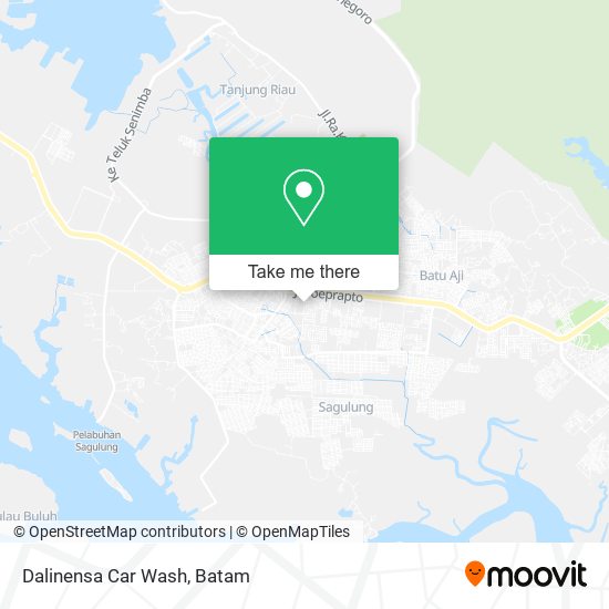 Dalinensa Car Wash map