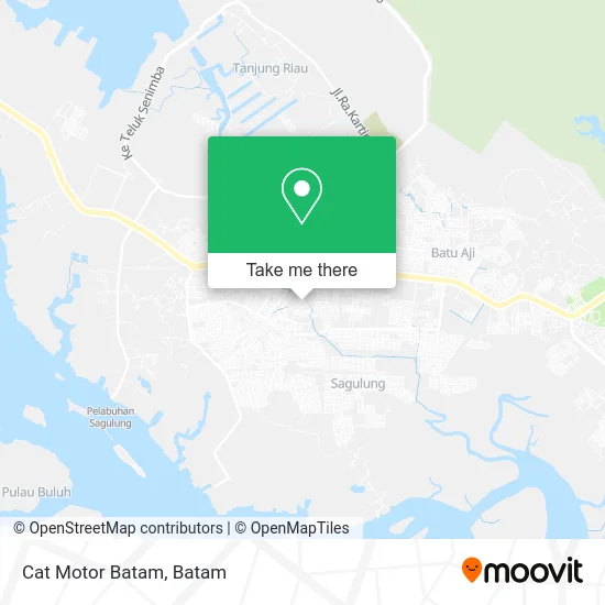Cat Motor Batam map