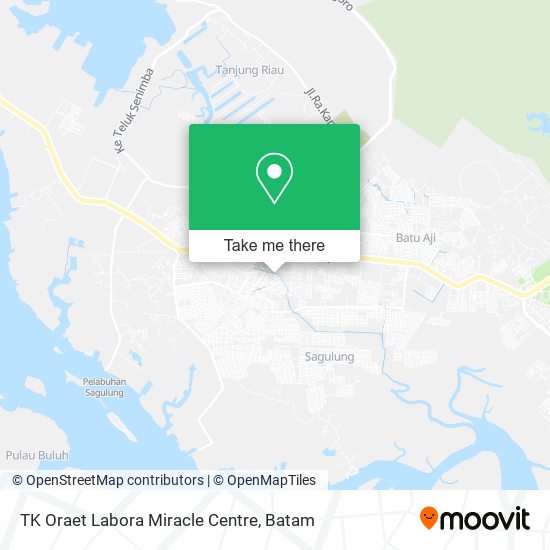TK Oraet Labora Miracle Centre map