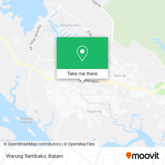 Warung Sembako map