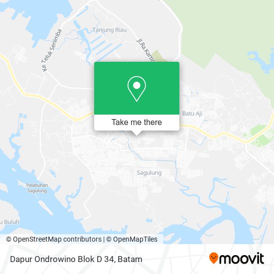 Dapur Ondrowino Blok D 34 map