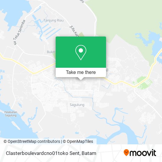 Clasterboulevardcno01toko Sent map