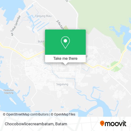 Chocobowlicecreambatam map