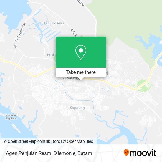 Agen Penjulan Resmi D'lemonie map