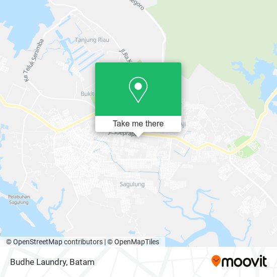 Budhe Laundry map