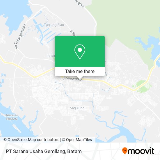 PT Sarana Usaha Gemilang map