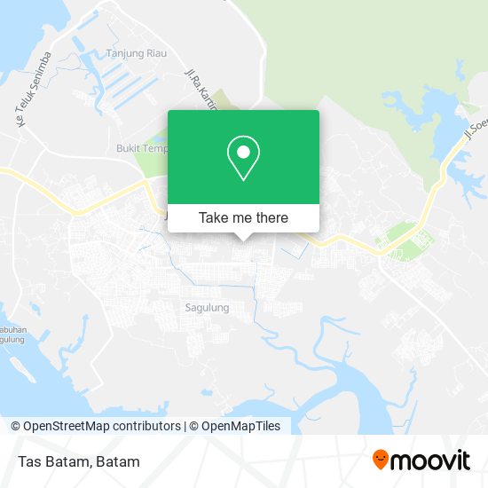 Tas Batam map